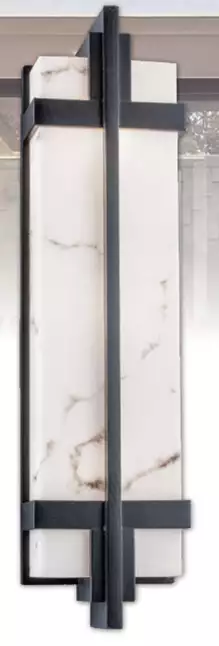 現代輕奢風造型戶外壁燈